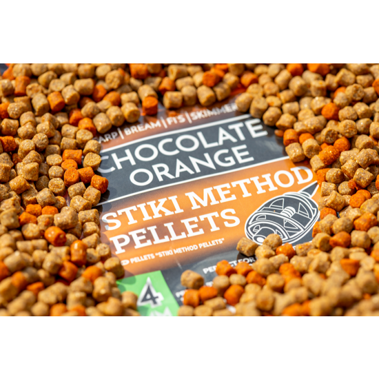 Sonubaits Chocolate Orange Stiki Method Pellets 4mm Sonubaits Chocolate Orange Stiki Method Pellets 4mm